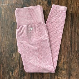 Gymshark Size M Pink Vital Seamless Leggings